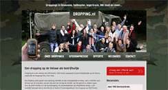 Desktop Screenshot of dropping.nl